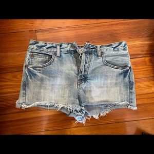 Free People Denim Shorts